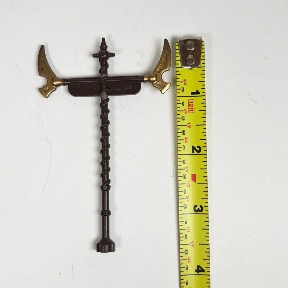 Mega Bloks World of Warcraft Brown Gold Twisted Staff Weapon AM08048 Replacement